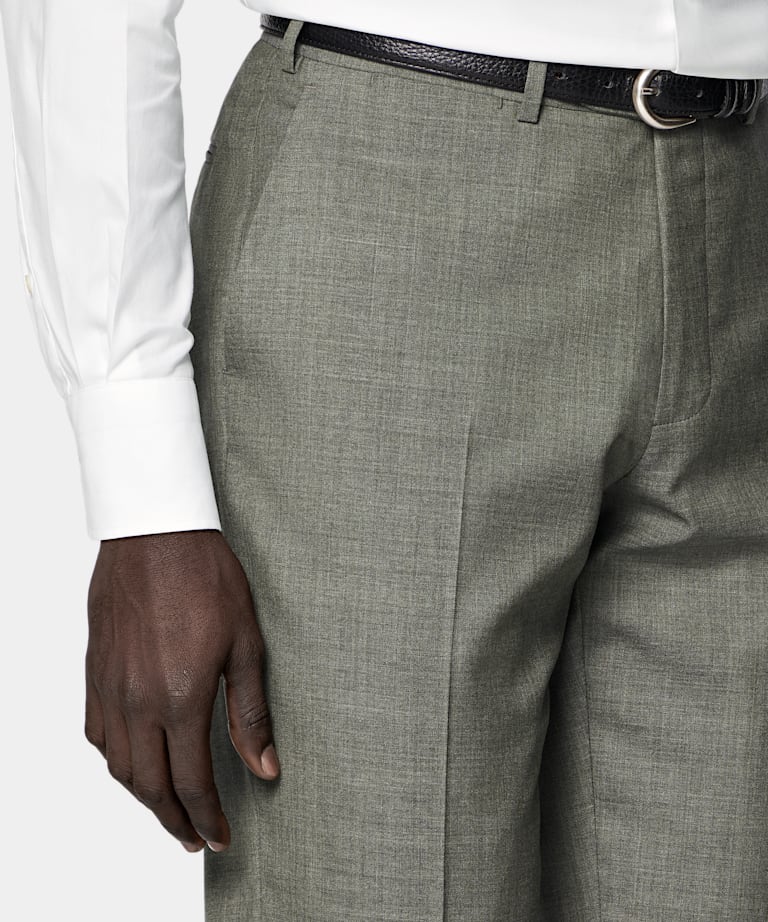 Mid Green Perennial Tailored Fit Havana Suit