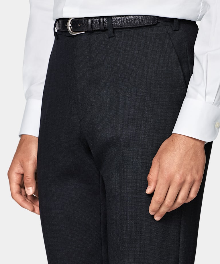 Navy Perennial Tailored Fit Havana Suit