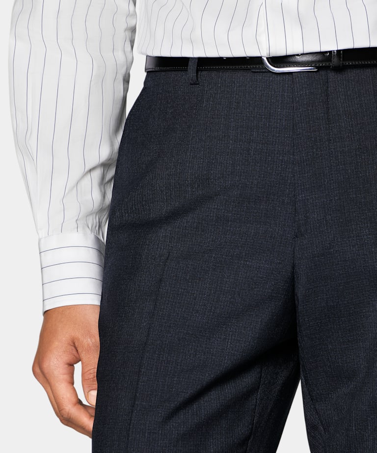 Navy Perennial Tailored Fit Havana Suit