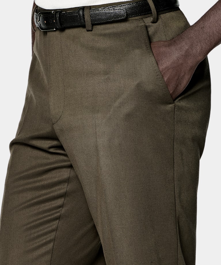 Abito Milano tailored fit verde scuro