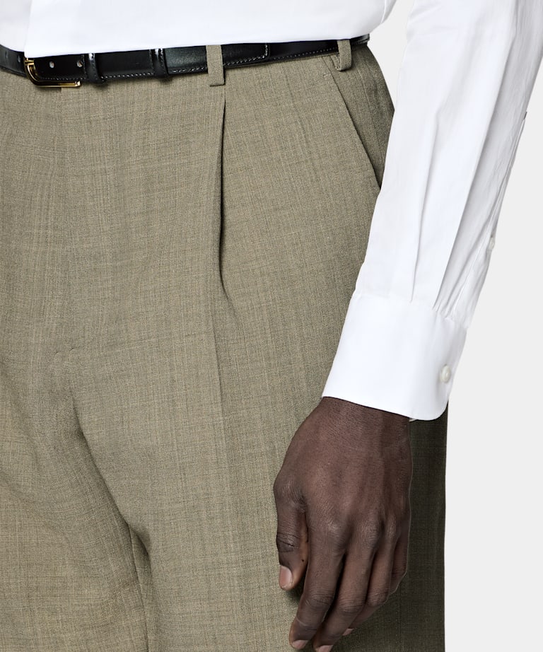 Abito Milano tailored fit verde medio