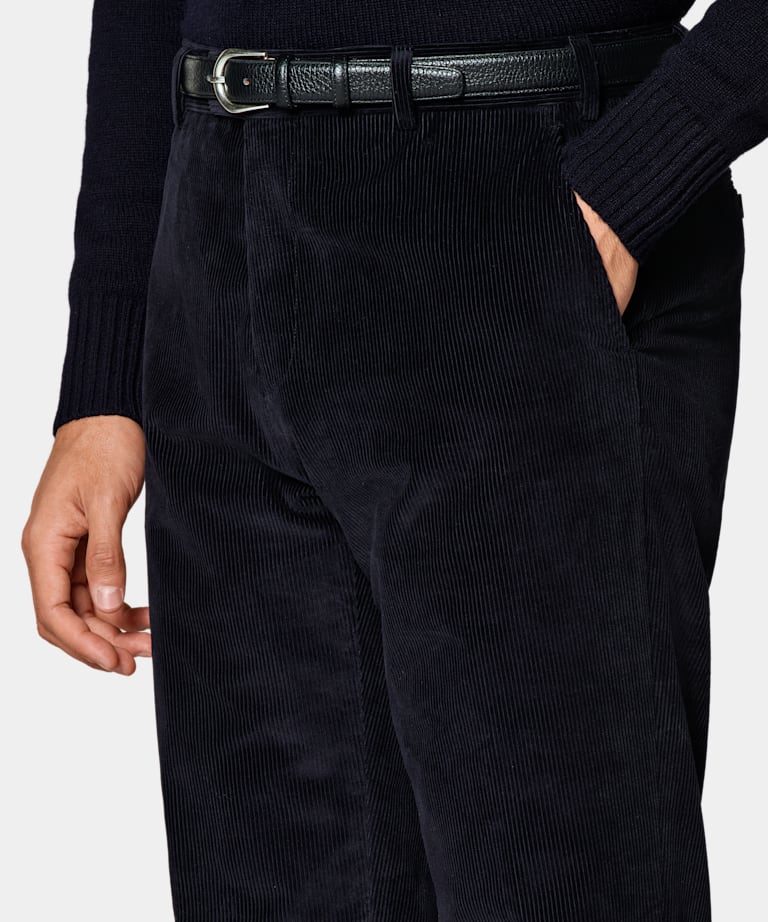 Hose navy Straight Leg