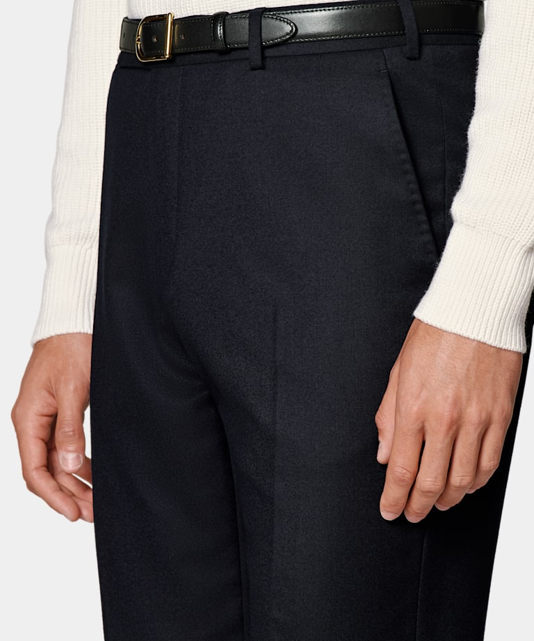 Anzughose navy Straight Leg