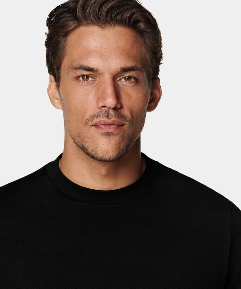 Black Crewneck T-Shirt