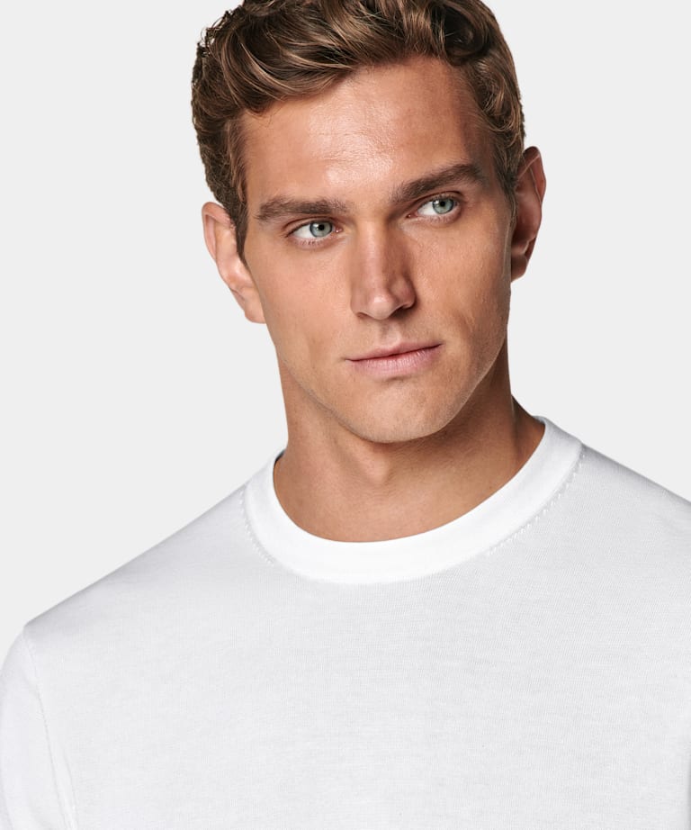 White Crewneck T-Shirt
