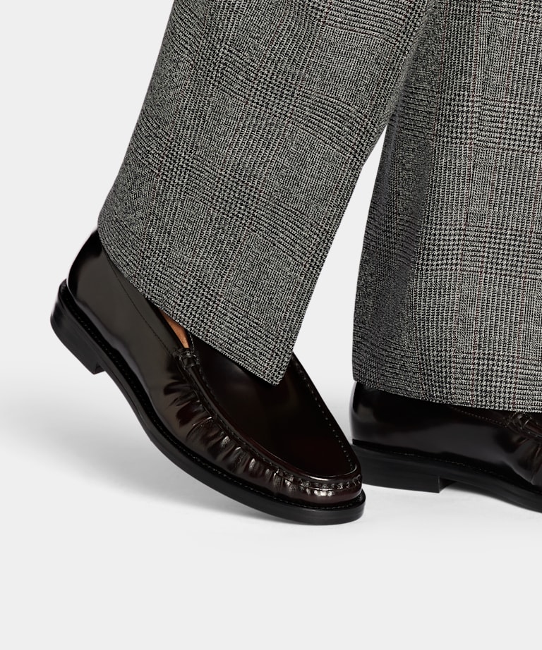 Dark Red Loafer
