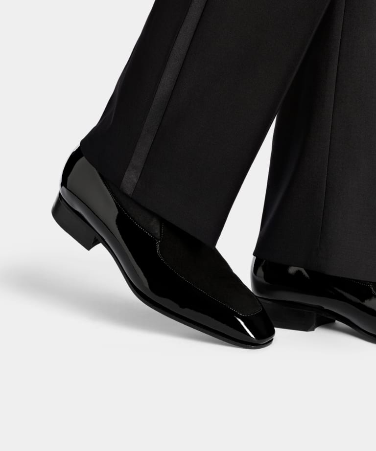 Black Tuxedo Loafer