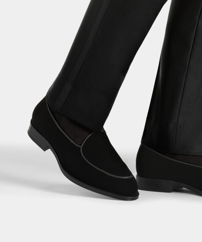 Mocasines de gala negros