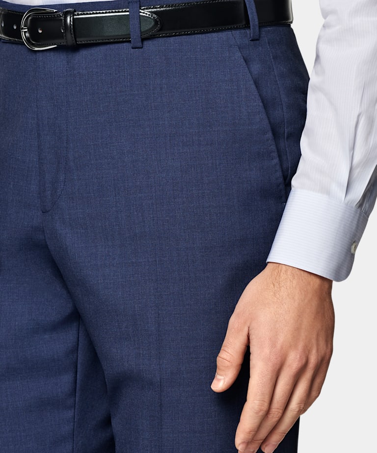 Mid Blue Custom Made Suit