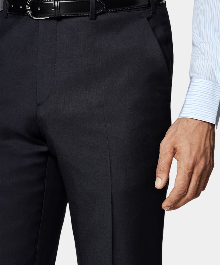Navy Custom Made Suit