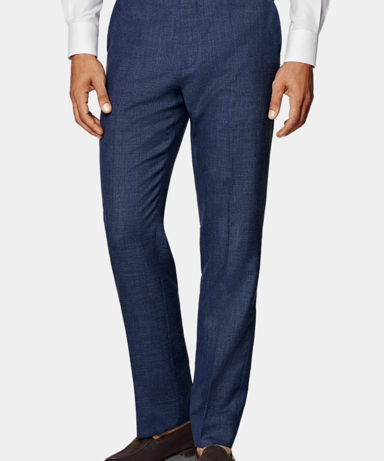 Mid Blue Custom Made Suit