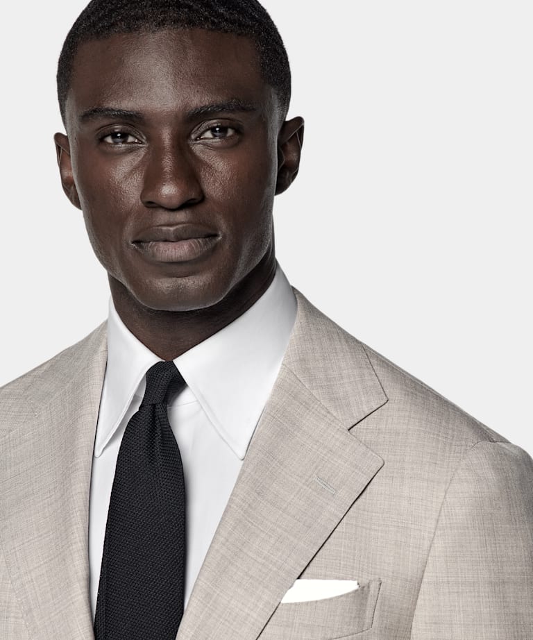 Light Brown Perennial Tailored Fit Havana Suit