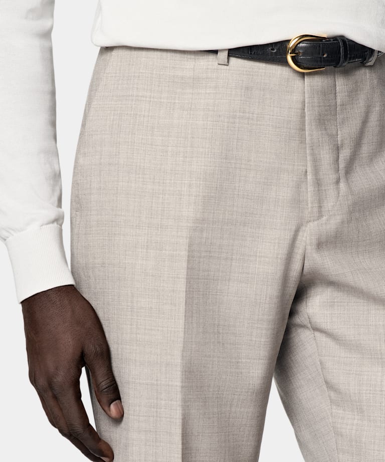 Havana Perennial Anzug hellbraun Tailored Fit
