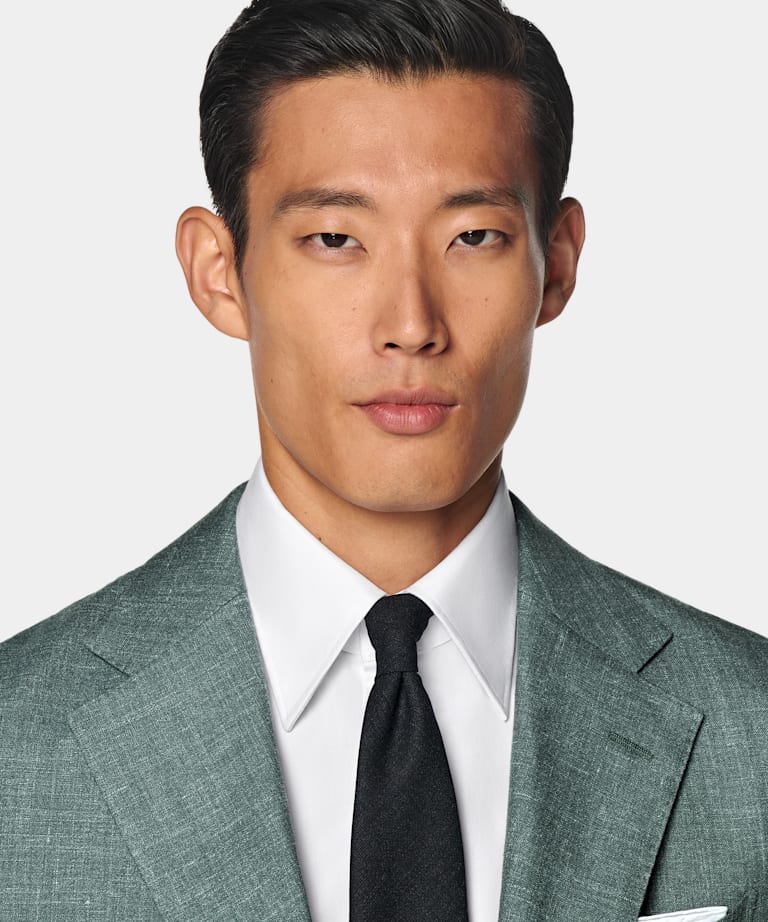 Costume Havana coupe Tailored vert
