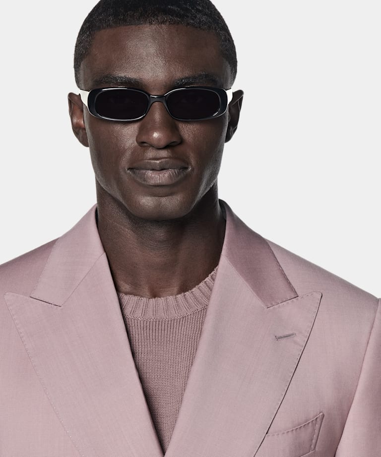 Purple Tailored Fit Milano Suit