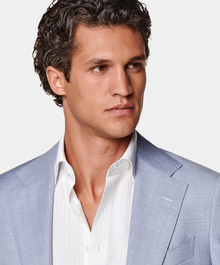 Havana Perennial Anzug hellblau Tailored Fit