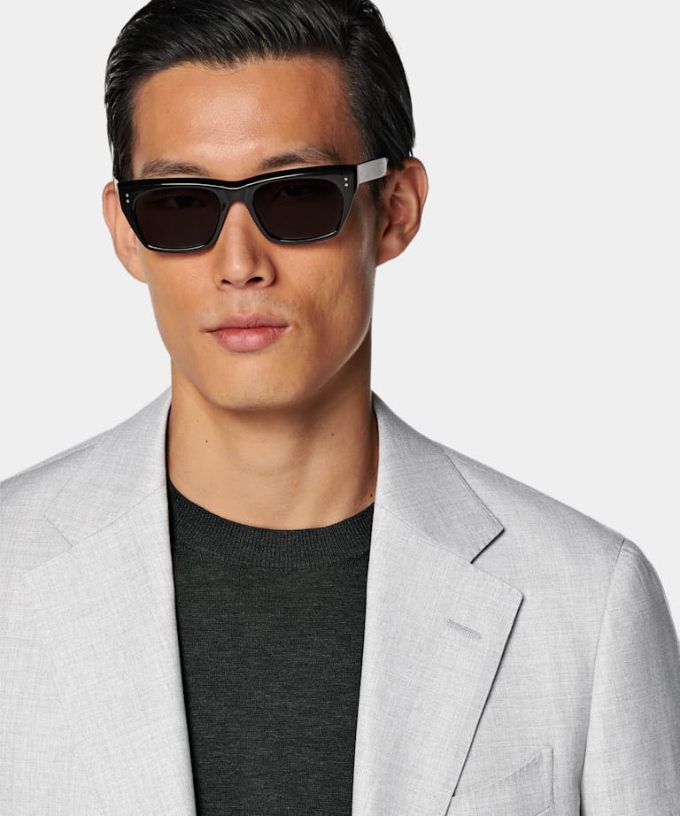 Havana Perennial Anzug hellgrau Tailored Fit