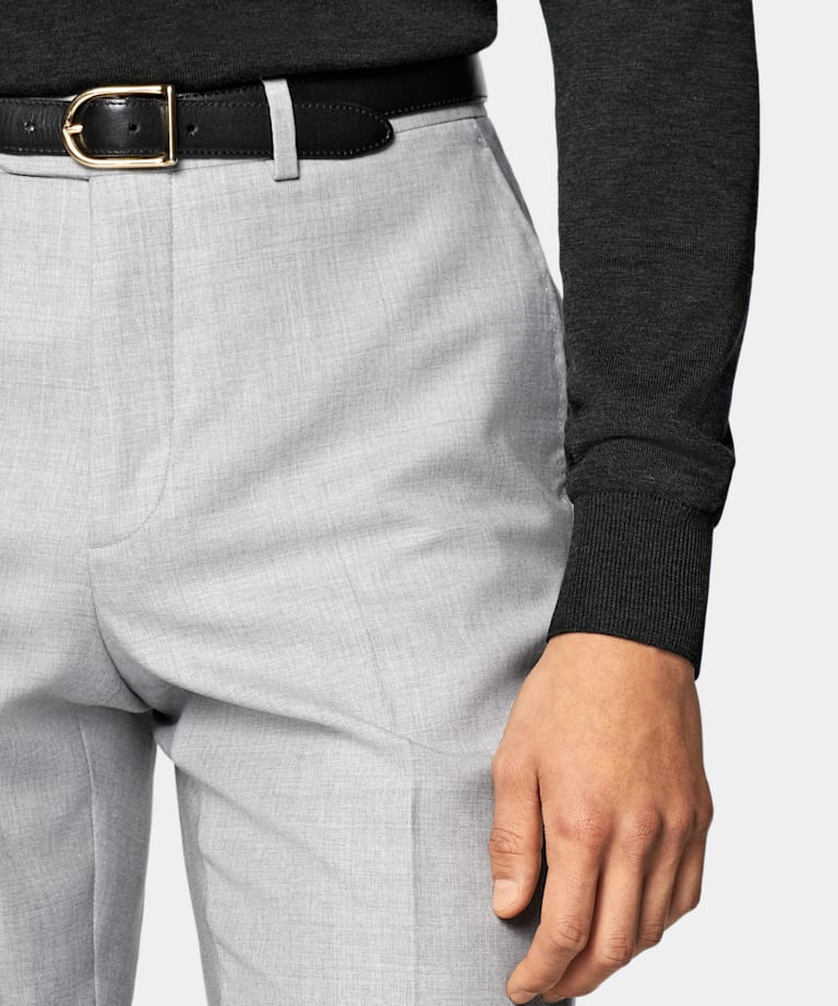 Havana Perennial Anzug hellgrau Tailored Fit