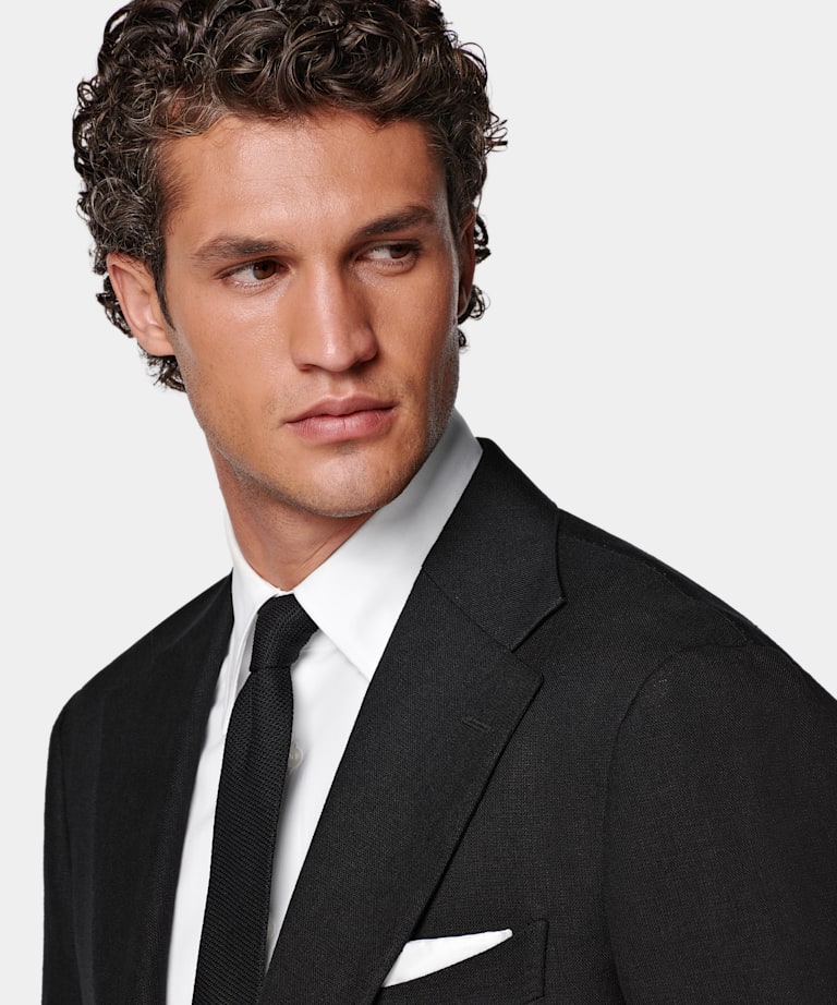 Costume Roma coupe Relaxed noir