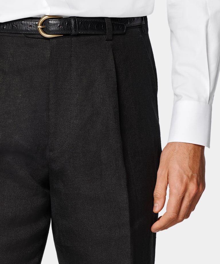 Costume Roma coupe Relaxed noir