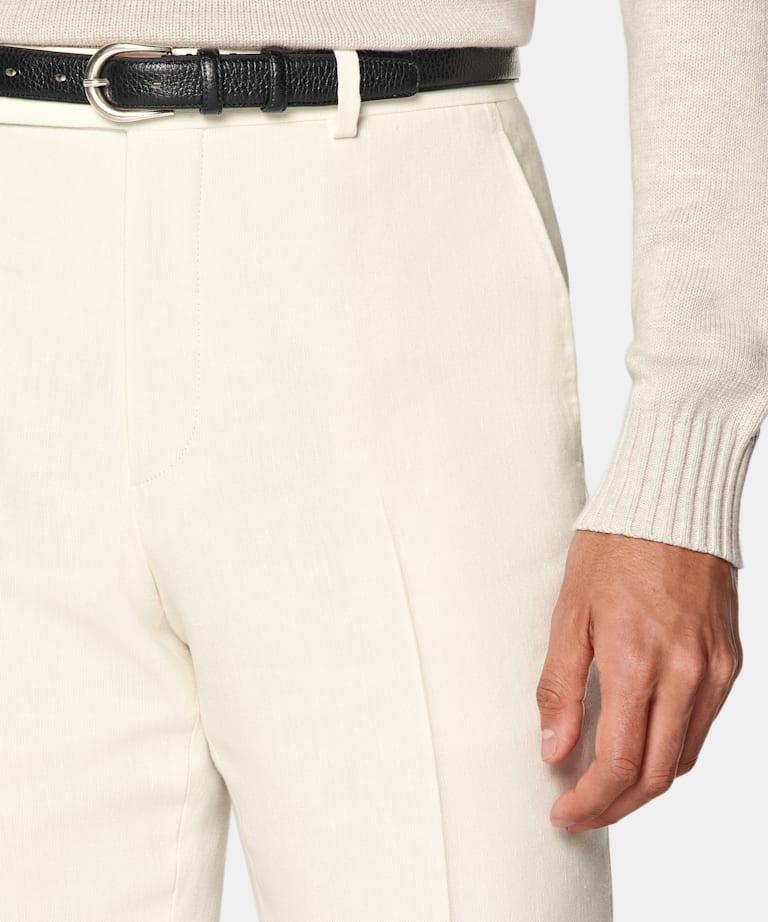 Traje Havana color crudo corte Tailored