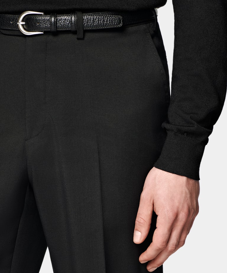 Black Perennial Tailored Fit Havana Suit