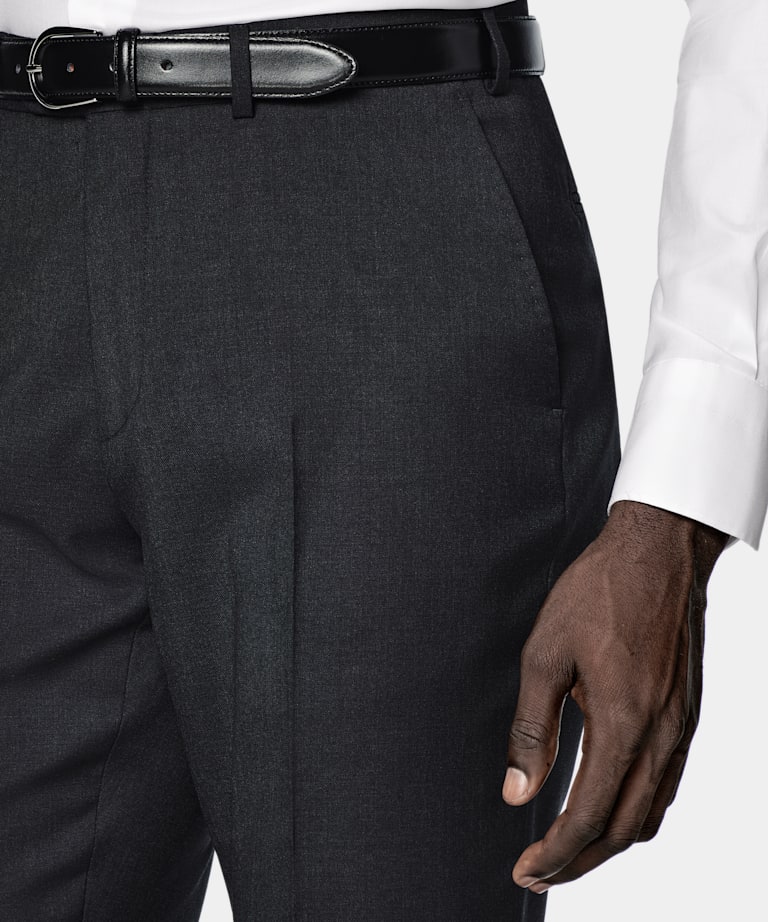 Dark Grey Perennial Tailored Fit Havana Suit