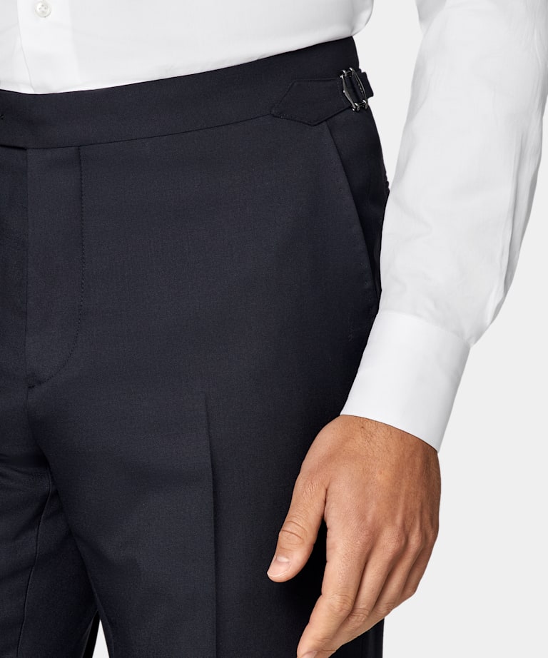 Navy Tailored Fit Havana Suit