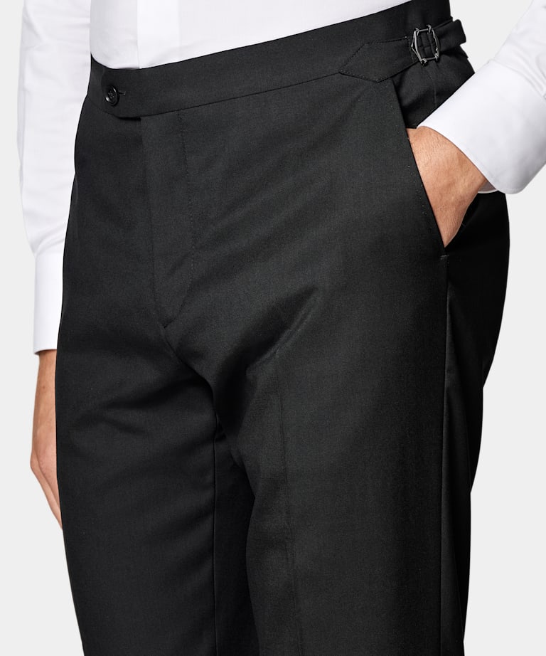 Black Tailored Fit Havana Suit