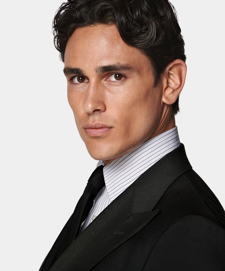 Milano 黑色合体身型西装