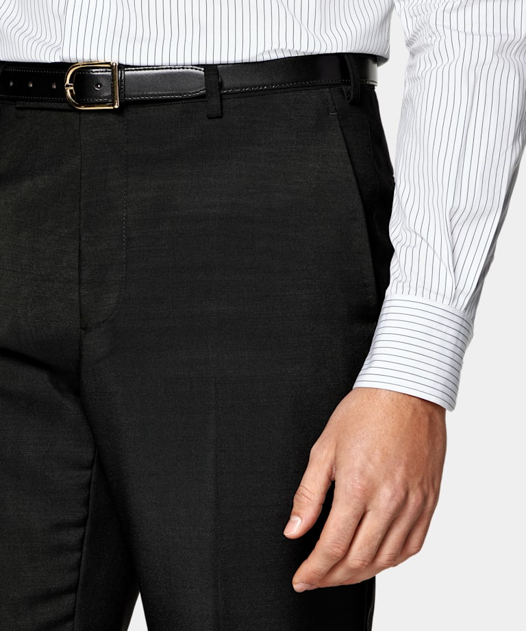 Milano 黑色合体身型西装