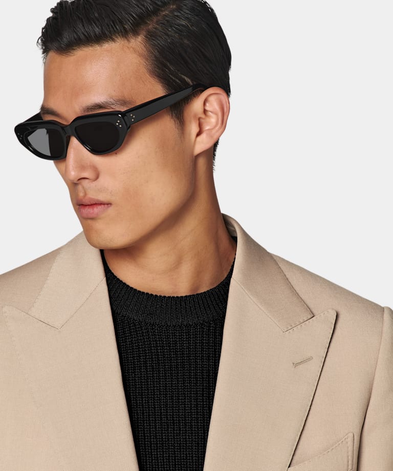 Mid Brown Tailored Fit Milano Suit