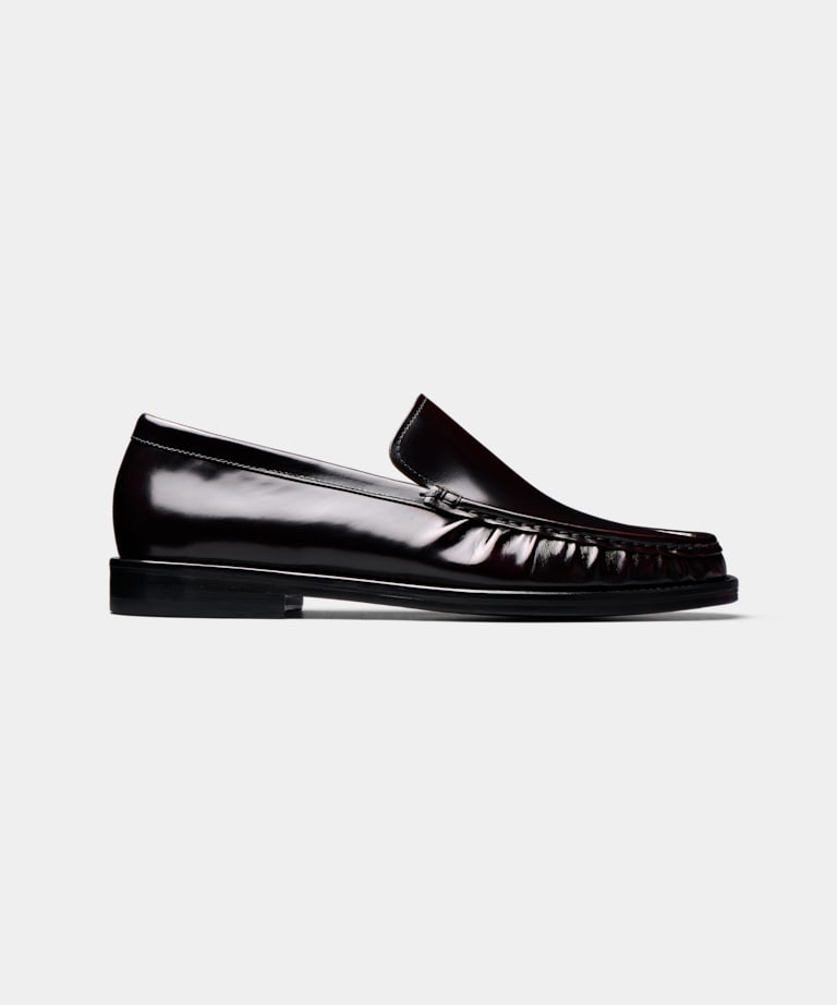 Dark Red Loafer