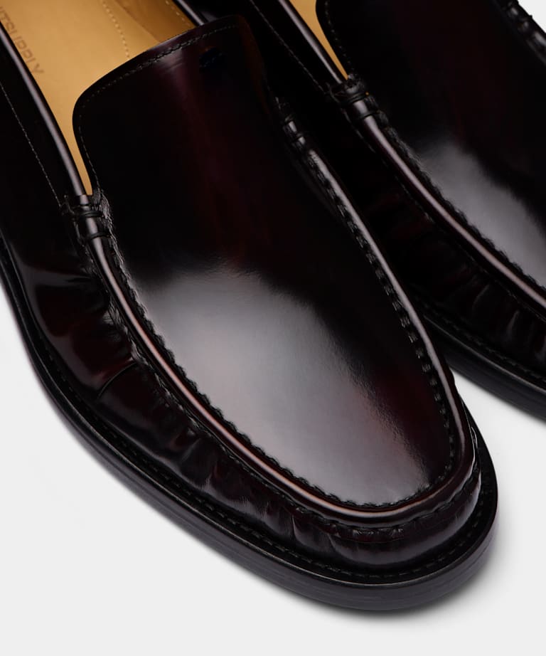 Dark Red Loafer