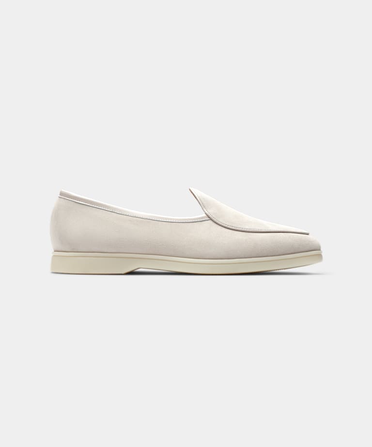 Light Taupe Slip-On