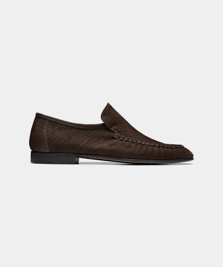 Mocassins marron foncé