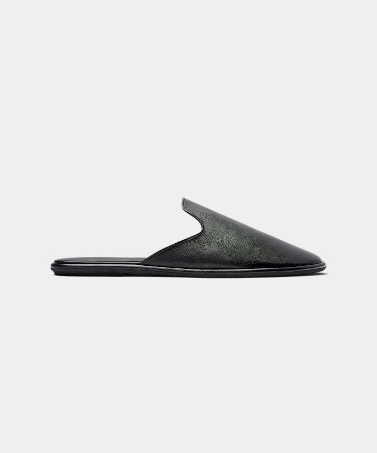 Slipper schwarz