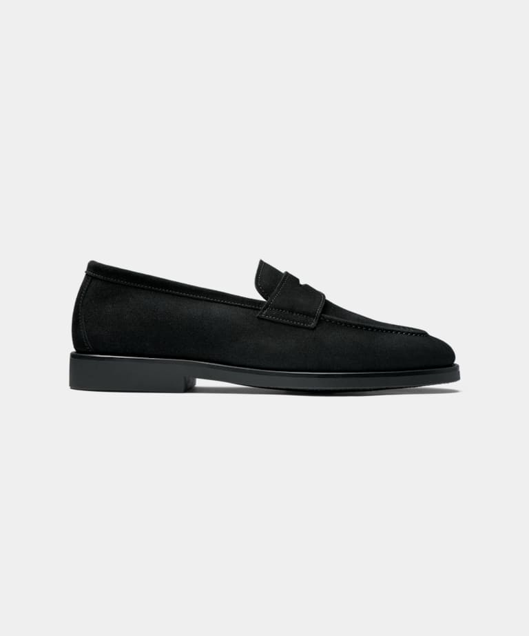 Black Penny Loafer