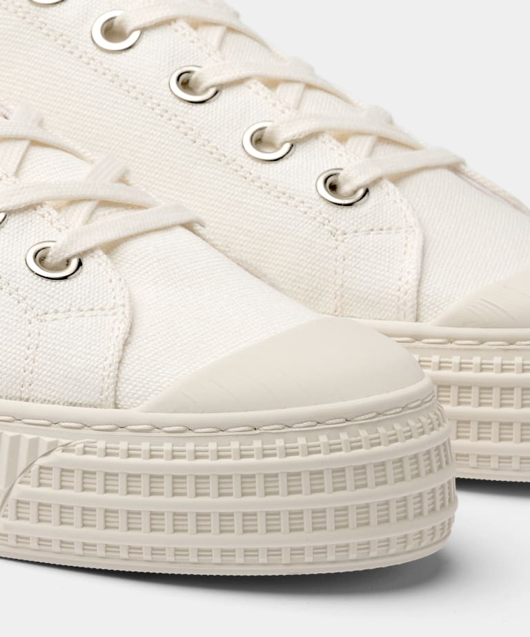 Sneakers blanc cassé