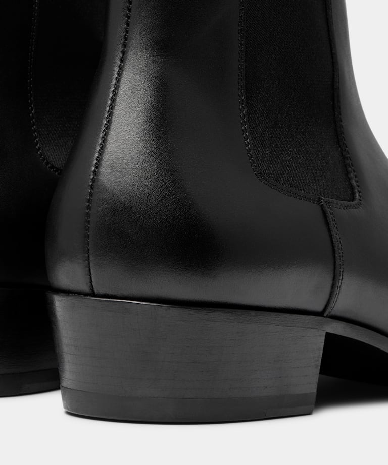 Schwarze Boots