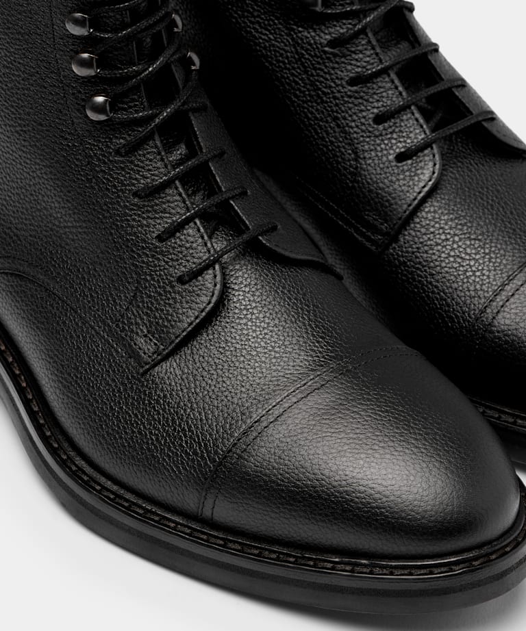 Schwarze Boots