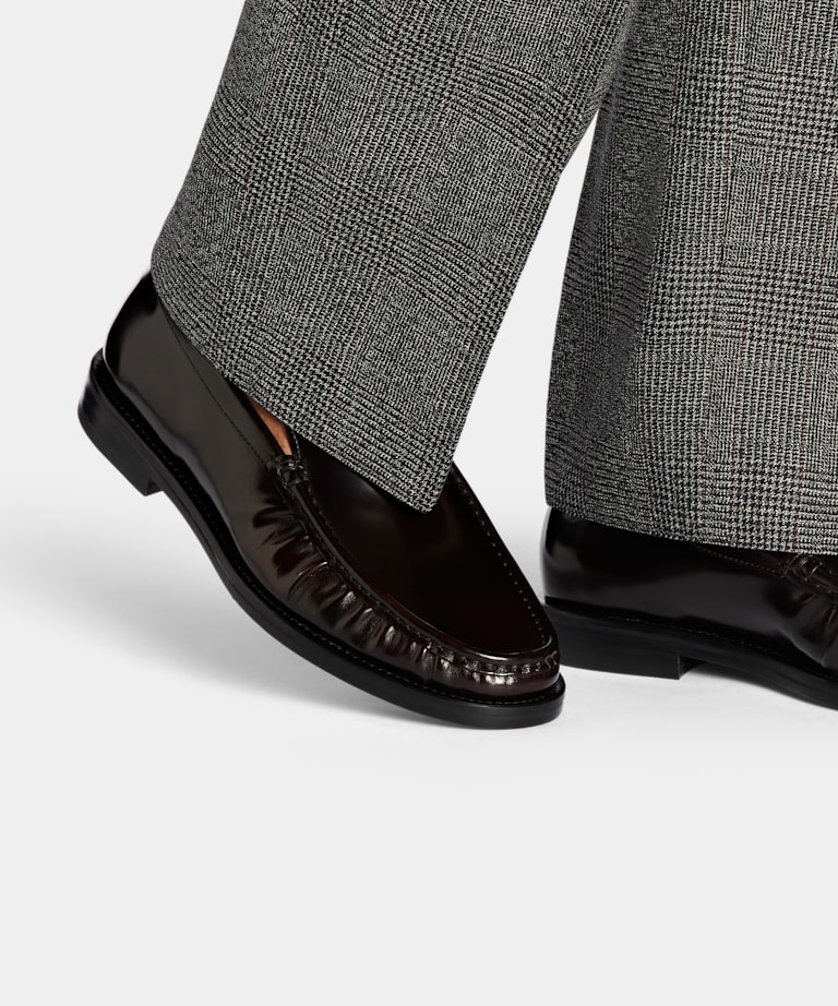 Dark Red Loafer