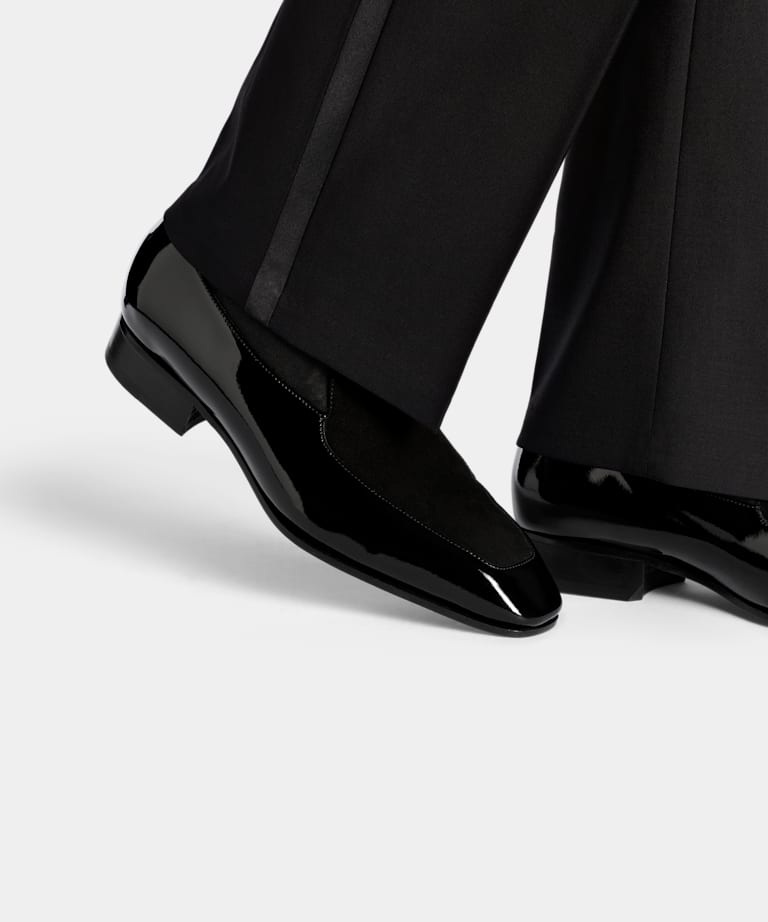 Black Tuxedo Loafer