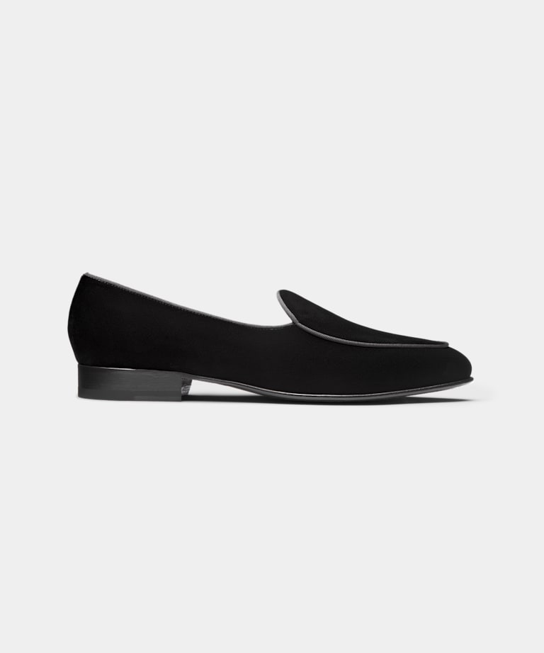 Black Tuxedo Slip-On