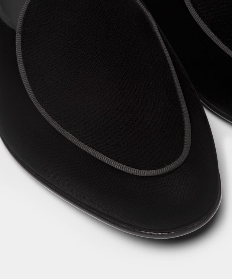 Black Tuxedo Slip-On