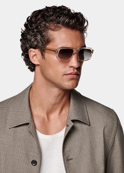 Taupe Bomber Jacket