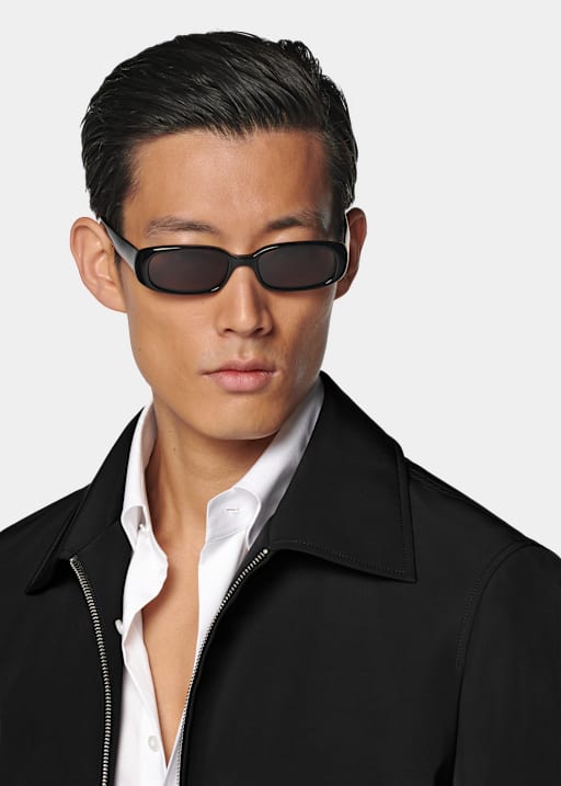 Black Bomber Jacket