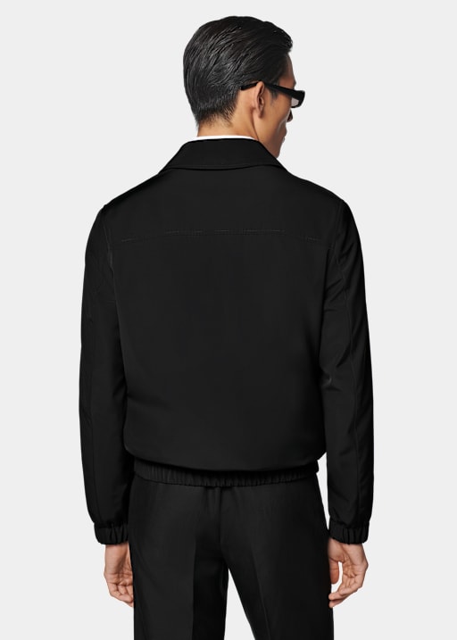 Black Bomber Jacket