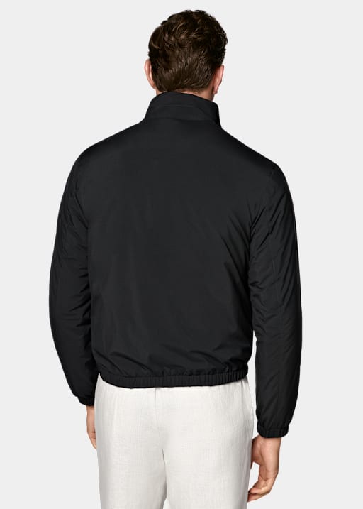 Zwart Reversible Bomberjack