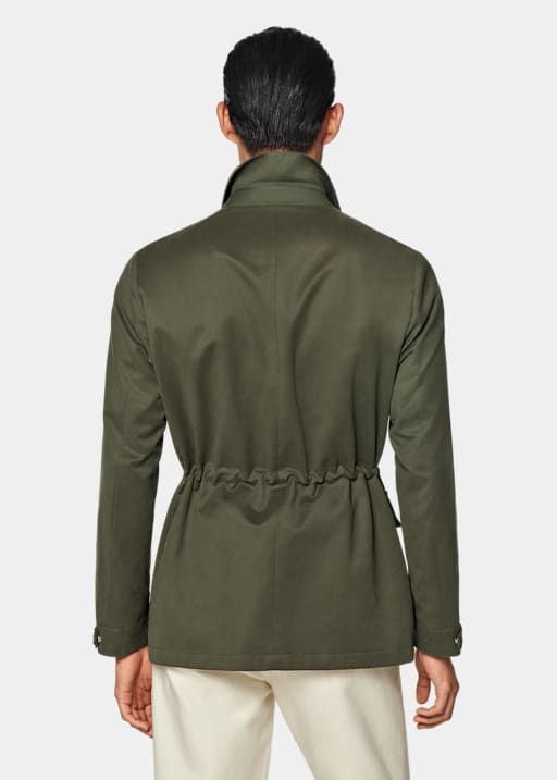 Dark Green Field Jacket